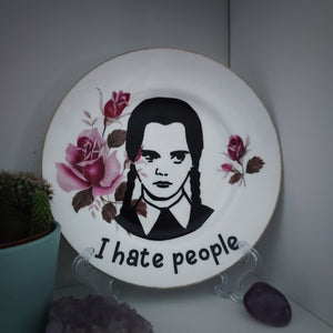 Wednesday Addams Decorative Plate