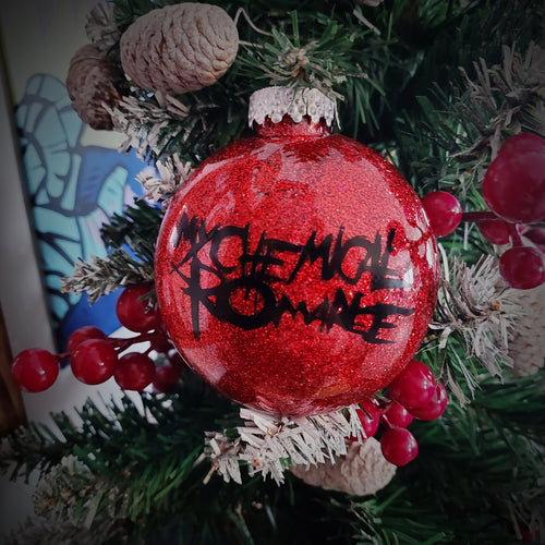 My Chemical Romance Glitter Bauble