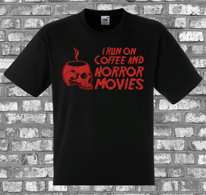 Coffee And Horror Movies T-Shirt