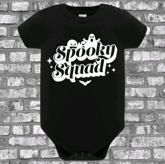 Spooky Squad Baby Vest