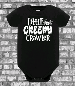 Little Creepy Crawler Baby Vest