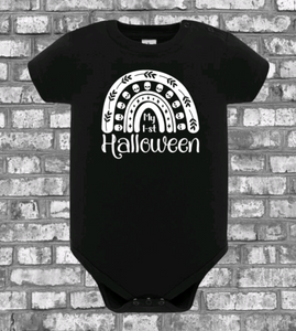 My 1st Halloween Baby Vest