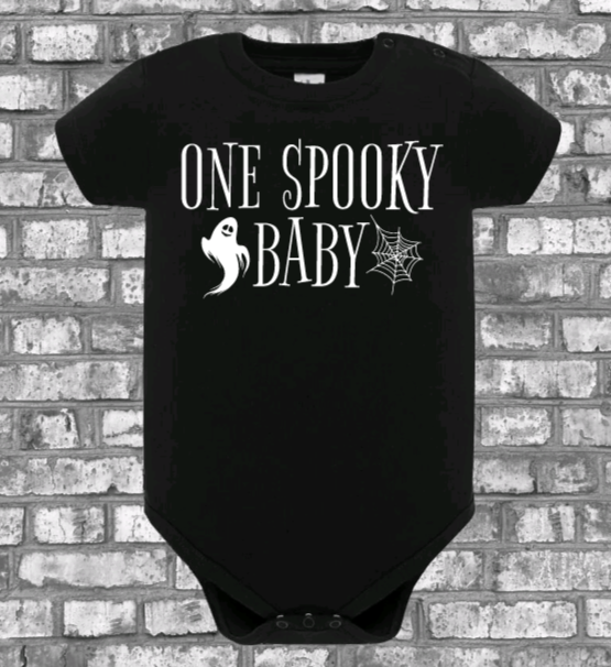 One Spooky Baby Vest