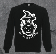 Load image into Gallery viewer, Anti-Social Witches Club Crewneck Jumper
