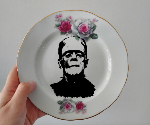 Frankenstein Decorative Plate