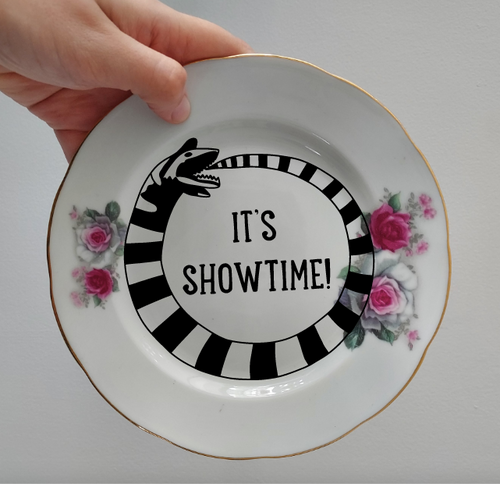 Beetlejuice Decorative Plate