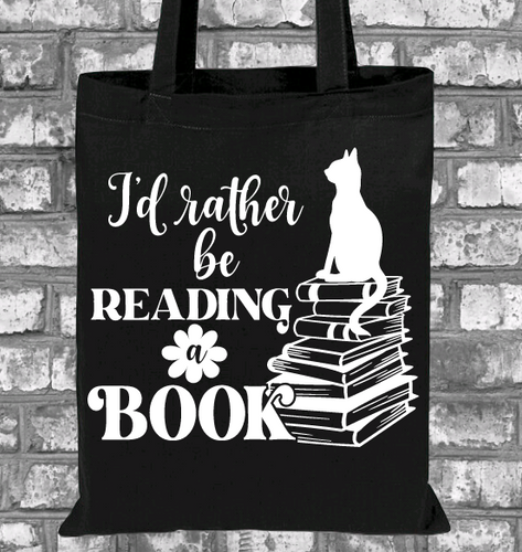 Rather Be Reading Tote Bag