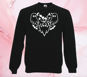 Ghosts & Bats Crewneck Jumper