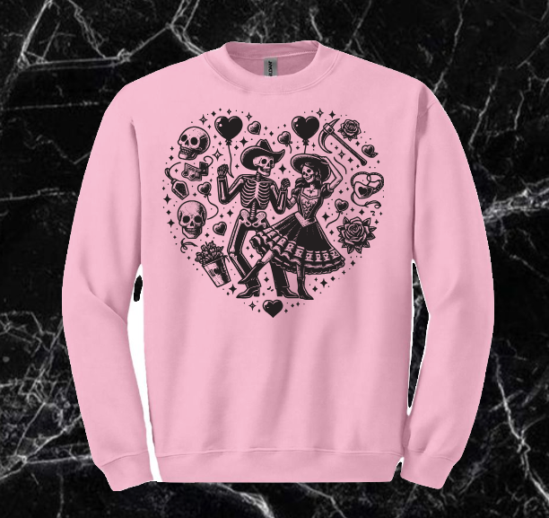 Cowboy Valentine Crewneck Jumper