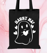 Load image into Gallery viewer, Haunt Me Tote Bag