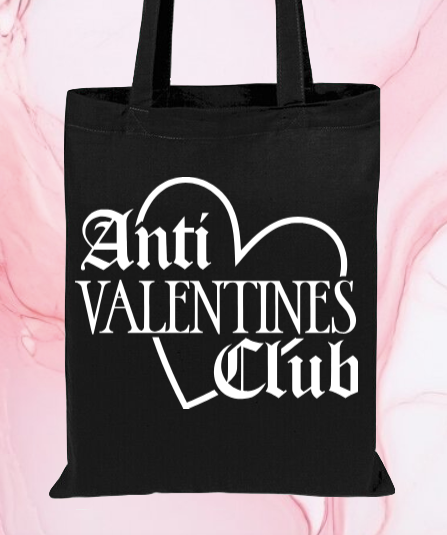 Anti Valentines Club Tote Bag