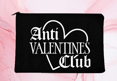 Anti Valentines Club Pouch