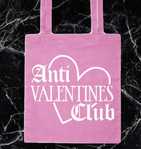 Anti Valentines Club Tote Bag