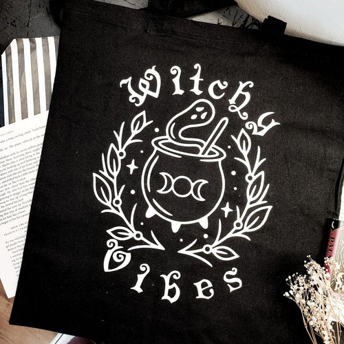 Witchy Vibes Tote Bag