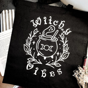 Witchy Vibes Tote Bag