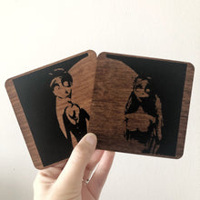 Load image into Gallery viewer, Corpse Bride Coaster Set