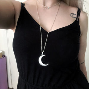 Large Crescent Necklace