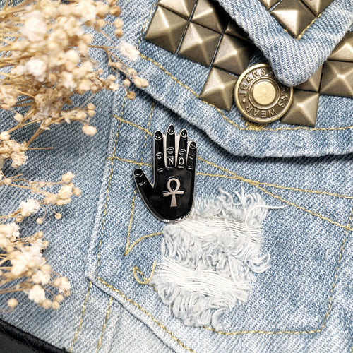 Palmistry Enamel Pin