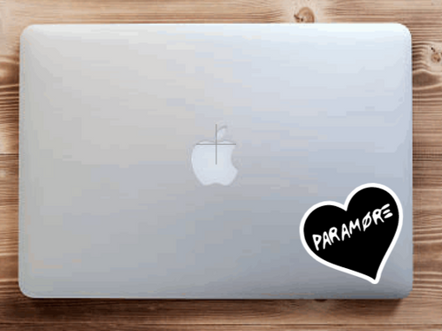 Paramore Heart Sticker