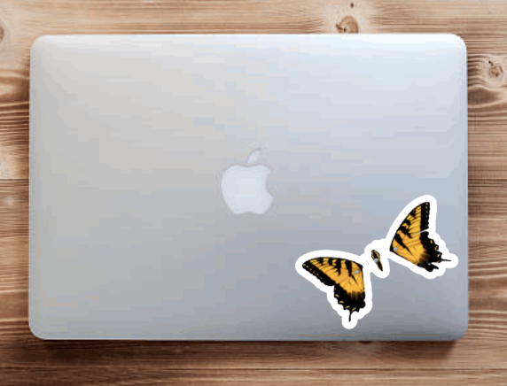 Paramore Butterfly Sticker