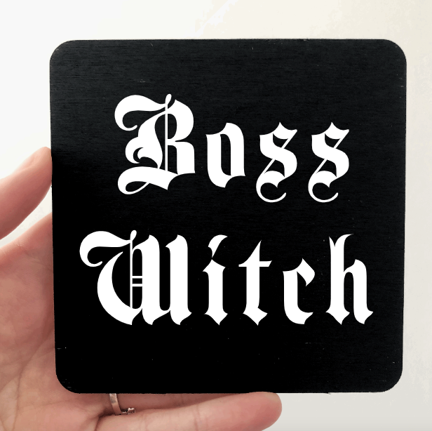 Boss Witch Coaster