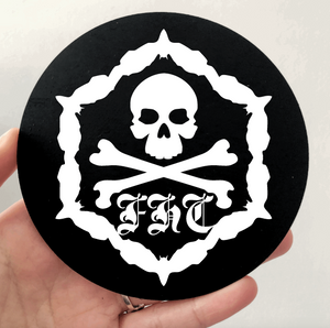 Skull Logo Coaster