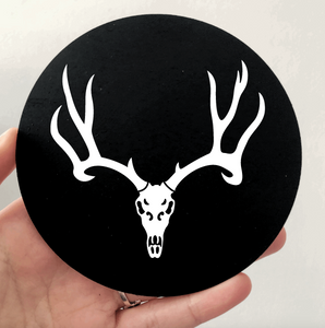 Deer Skull Coaster