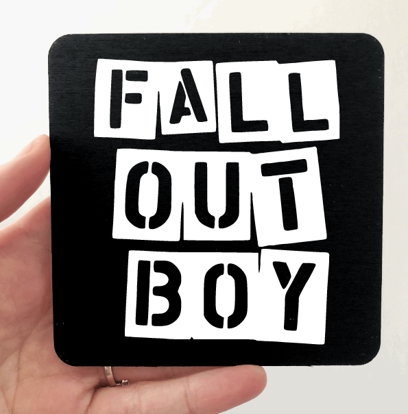 Fall Out Boy Coaster