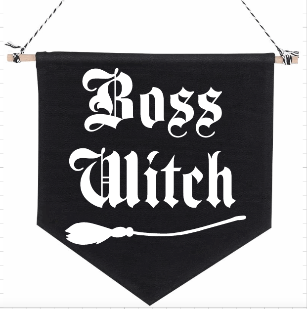 Boss Witch Pennant