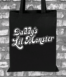 Daddy's Lil Monster Tote Bag