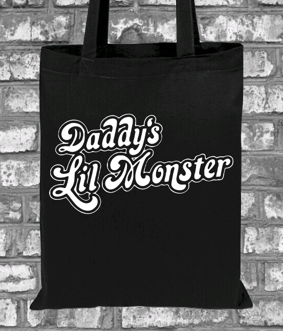 Daddy's Lil Monster Tote Bag