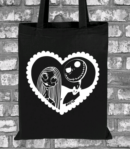 Jack And Sally Tote Bag